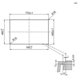 Blanco Elon XL 6 S-F anthrazit + Excenterbetätigung + InFino
