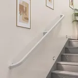 Gorssen 500cm handlauf,handlauf Industrial,handlauf Bad,handlauf schmiedeeisen, Metall Eisen handlauf Vintage,geländer außen,für Treppenhaus,Garten,Hauseingang,Gang handläufe