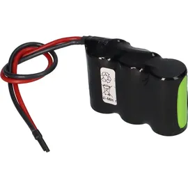 Akkuman Notleuchten Akku NiMH 3,6 V 3,0 Ah Reihe 20cm Kabel