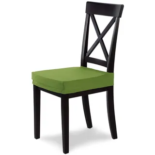 SCHEFFLER-Home Stuhlbezug Marie Grün/Stuhlbezug 6er Set elastische Stuhlbezüge mit Fleckschutz/wasserabweisender Sitzbezug Esszimmerstuhl/Elegante Sitzbezüge Stühle/Stuhlhussen Stretch