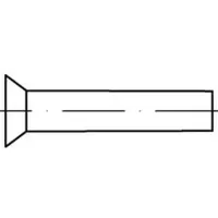 Industrial Quality Supplies DIN 661 Senkniete Aluminium 99.5 2,5
