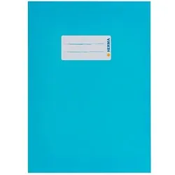 HERMA Heftumschlag hellblau Papier A5