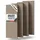 Dalsys Akustikpaneele Eiche hell 4 St. 120 x 60 cm