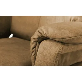 Polstermöbel Oelsa TV-Sessel Mambo Mikrofaser 82 x 105 x 88 cm Braun elektrisch