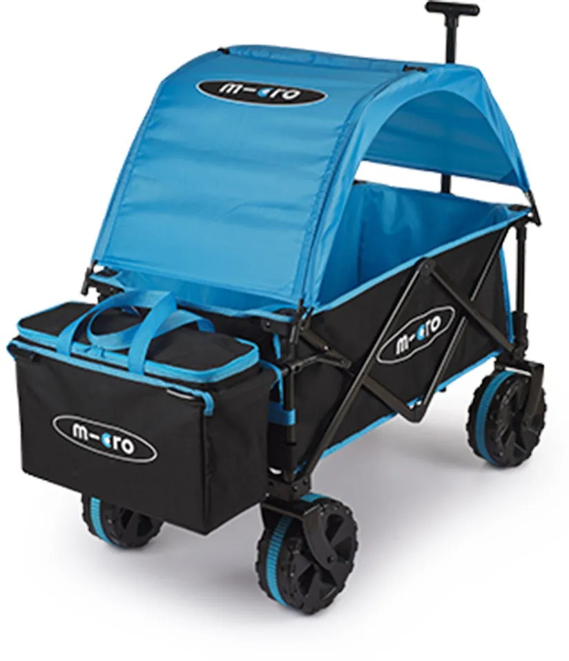 Micro Mobility Micro Wagon Deluxe Pro black/cyan