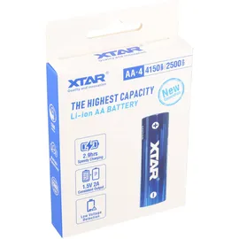 XTAR Li-Ion Akku AA 2500 mAh 4 St.