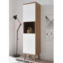 Home Affaire Vitrine Merle 50 x 40 x 197 cm Weiß