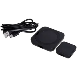 UNITEK P1212A, Freistehend, ABS, Schwarz, Silber, Kontakt, Tisch, 15 W), - Schwarz/Silber
