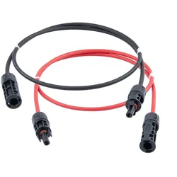 Solarkabel Verlängerung mit MC4-Stecker - 4mm2 - 5m - Kabel für PV Anlagen Verka...