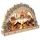 Spetebo LED Holz Schwibbogen 44 x 30 cm - Motiv Wintermarkt