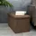 Intirilife Sitzbank BERNSTEIN BRAUN 78 x 38 x 38 cm