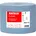 Putztuchrollen L2 Blue blau 1 000 Blätter 2 Rollen