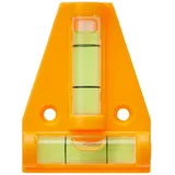 Silverline 250450 Mini-wasserwaage mit Horizontal- und Vertikallibelle 60 X 45 mm