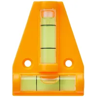 Silverline 250450 Mini-wasserwaage mit Horizontal- und Vertikallibelle 60 X 45 mm
