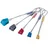 DMM Klemmkeil Aluminium Bunt