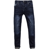 John Doe Original XTM | Motorradhose | Atmungsaktiv | Motorrad Jeans | Denim Jeans mit Stretch | Protektoren sind enthalten, JDD2007-38/36, blue