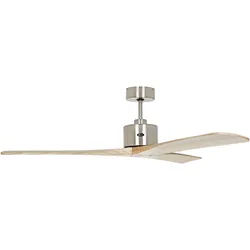 Casafan Deckenventilator Macau Chrom / Holz Natur 132