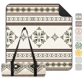 Sekey Boho Picknickdecke Wasserdicht 200 x 200 cm