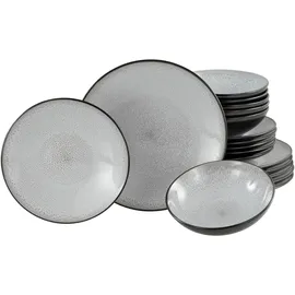 CreaTable Malmö Tafelservice 18-tlg. grau