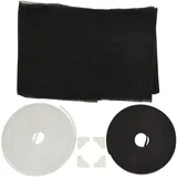 vidaXL Magnet-Insektenschutz für Fenster 120 x 140 cm Weiß
