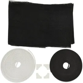 vidaXL Magnet-Insektenschutz für Fenster 120 x 140 cm Weiß
