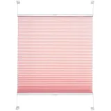 LIEDECO Klemmfix Plissee »Pastell«, verspannt, altrosa