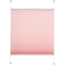 LIEDECO Klemmfix Plissee Pastell, verspannt altrosa