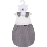 Träumeland Baby Schlafsack Pünktchen Grau 44