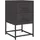 vidaXL Nachtschrank 36 x 39 x 60,5 cm Schwarz