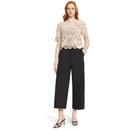 Betty Barclay Damen Kurzarmshirt Beige 42