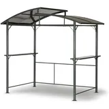 LECO Profi-Grillpavillon XXL mit Polycarbonat-Dach,,275 x 165 x 233 cm (L x B x H)