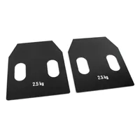 Slavikosway Austauschbare Body Plates Stahlplatten 2 x 2,5 kg (Body Plates 2x2,5 kg)