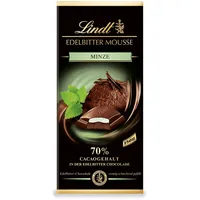 Lindt Edelbitter Mousse Minze Schokoladentafel 150 g