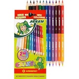 Jolly Supersticks Crazy Buntstifte farbsortiert, 12 St.