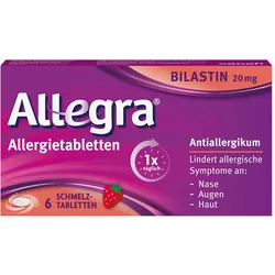 Allegra Schmelztabletten 6 St