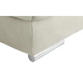 Uno Eckcouch Mikrofaser 3-Sitzer Grau