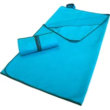 Dyckhoff Mikrofaser Handtuch mit Reißverschluss 60 x 120 cm karibik