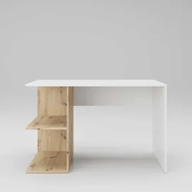 Phoenix Group AG Schreibtisch Taipei Weiß / Artisan Eiche