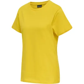 hummel hmlRED Basic T-Shirt Damen empire yellow L