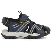 GEOX J BOREALIS Boy B Sandal, NAVY/GREY, 41 EU