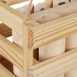 Relaxdays Kubb mit Transportbox