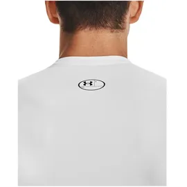 Under Armour HeatGear kurzarm Funktionsshirt Herren 100 white/black L