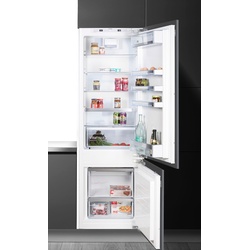 D (A bis G) BOSCH Einbaukühlgefrierkombination "KIS87ADD0" Kühlschränke Gr. Rechtsanschlag, weiß Einbaukühlgefrierkombinationen Kühlgefrierkombinationen