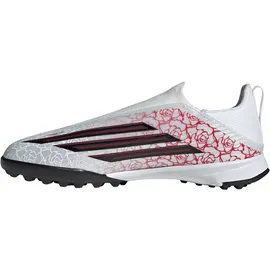 adidas F50 League Laceless TF Kinder Cloud White/Core Black/Lucid Red 31
