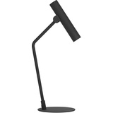 EGLO LED Tischlampe Almudaina, minimalistische Nachttischlampe, Tischleuchte aus Metall in Schwarz, Schlafzimmer und Wohnzimmer Tisch-Lampe, warmweiß