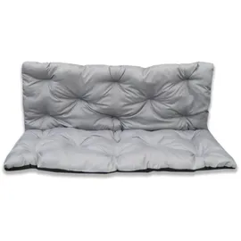 Best For Garden Sitzkissen 120 x 60 x 50 cm grau 2 St.