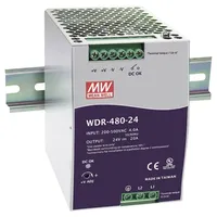 MeanWell MEAN WELL WDR-480-24 Hutschienen-Netzteil (DIN-Rail) 24 V/DC 20