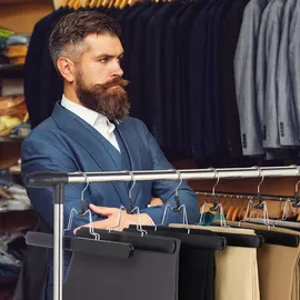 Relaxdays 10026489 Kleiderbügel