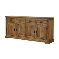 Sideboard  Freddy , holzfarben , Maße (cm): B: 195 H: 90 T: 50