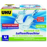 UHU Luftentfeuchter Magnet-Tabs, 2x 450 g